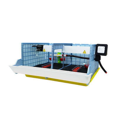 Chick Brooder - 2 Section H:9.5"