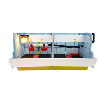 Chick Brooder - 2 Section H:9.5"
