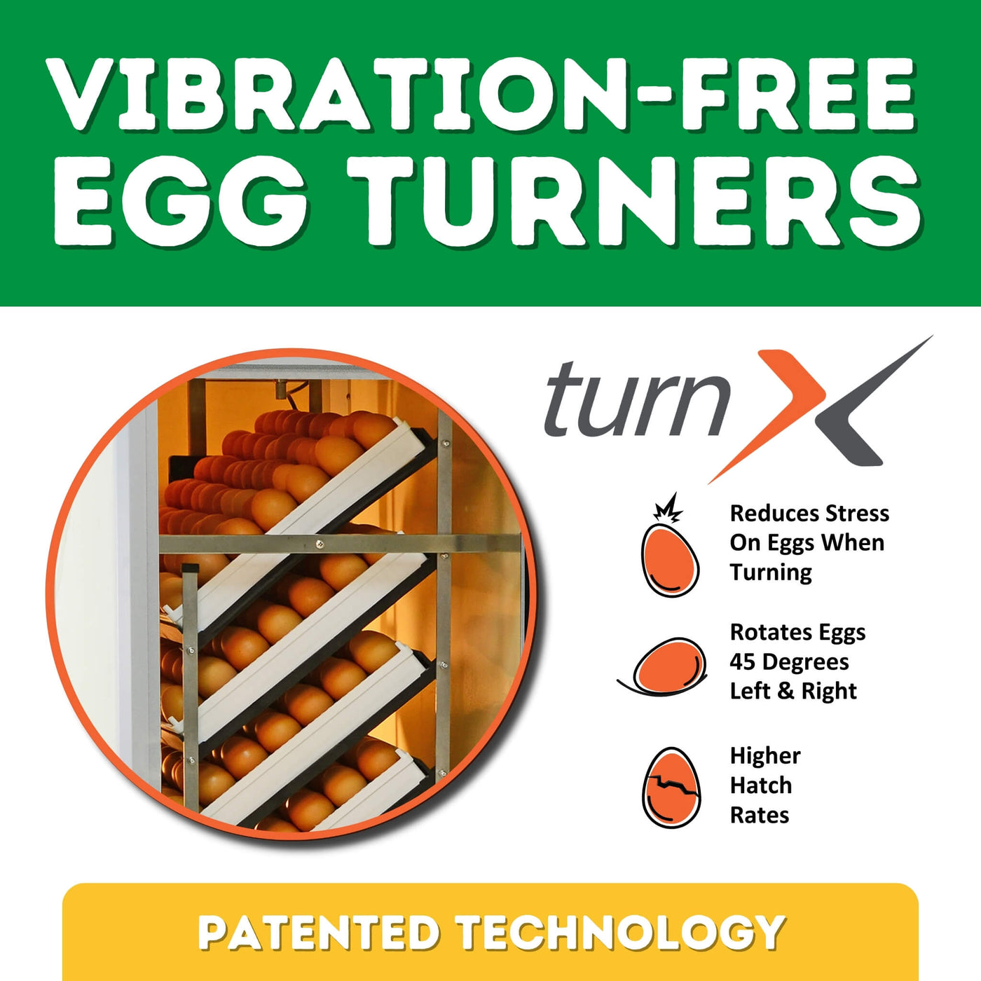 HB500 S - Egg Incubator - Setter